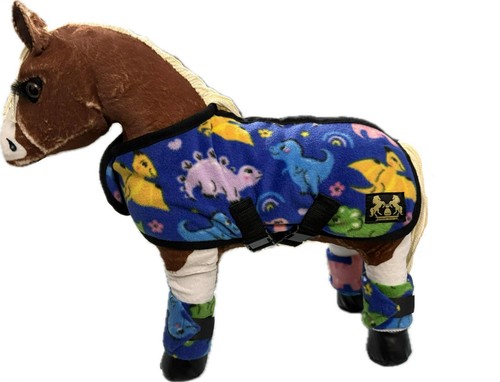 Skewbald toy horse - skewbald,