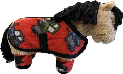 Toy horse rug - rug, for